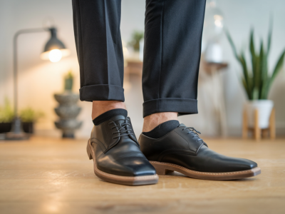 Welche orthopädische einlegesohle verbessert den gehkomfort in schwarzen derby-schuhen wirklich?