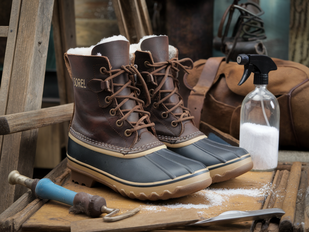 Wie imprägniere ich wildlederboots (z. b. von sorel) gegen salz, ohne die farbe zu verändern?