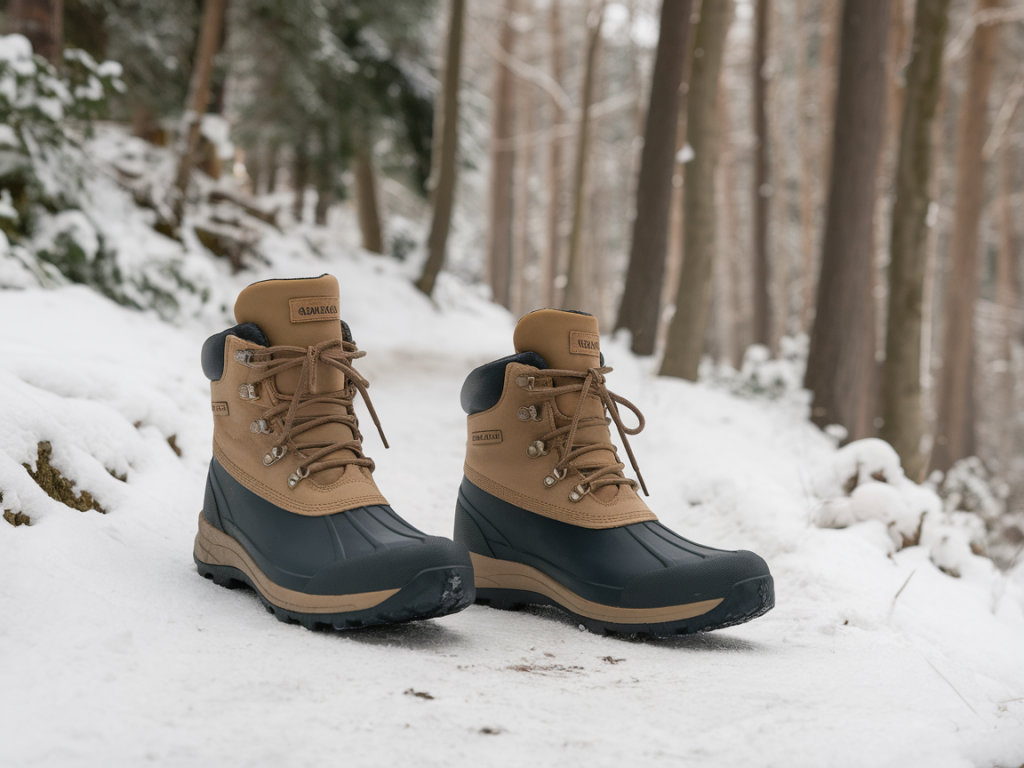 Wie wähle ich wasserdichte stiefel für winterwanderungen, die nicht zu warm und nicht zu klobig sind?