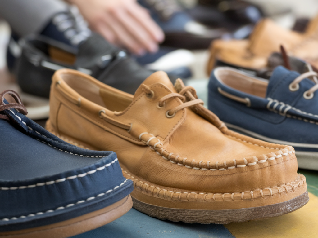 Wie beurteilt man die schuhqualität anhand von nähten und sohlen beim kauf online