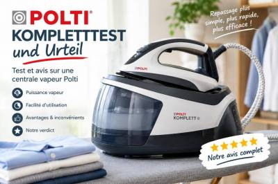 Test und Urteil zu einer Dampfbügelstation: Polti-Kompletttest und Urteil