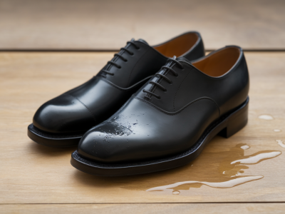 Wie repariere ich tiefe lederknicke an schwarzen oxford‑schuhen zuhause, ohne farbe oder finish zu beschädigen