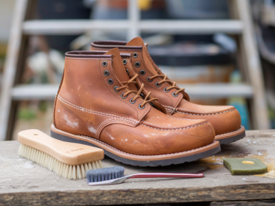 Welches reinigungs- und imprägnierverfahren schützt nubuklederboots vor salz- und öl-flecken am besten