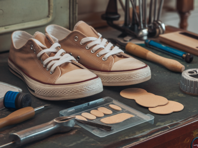 Wie ersetze ich geruchsbildende einlagen in alten sneakers durch nachhaltige alternativen?